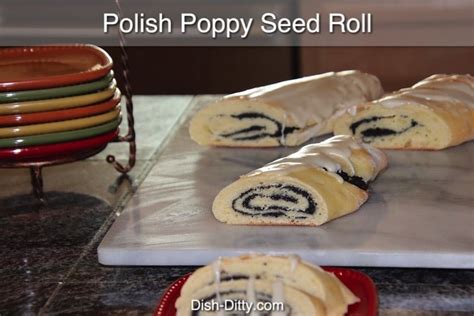 Polish Poppyseed Rolls Recipe - Dish Ditty