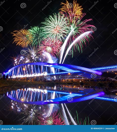 Fireworks Night, Explosion Of Colour Royalty-Free Stock Photography ...