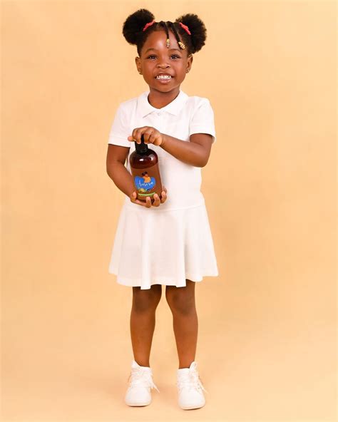 Baby Boss Loading! Davido's 4-Year Old Daughter Imade just launched an Organic Hair Care Product ...