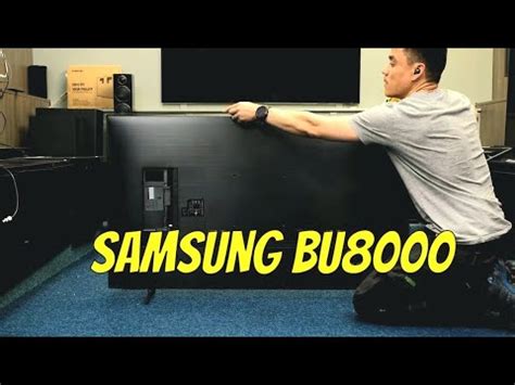 Samsung BU8000 2022 Unboxing, Setup, Test and Review