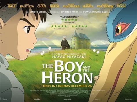 THE BOY AND The Heron Studio Ghibli Film Cinema Poster £40.00 - PicClick UK