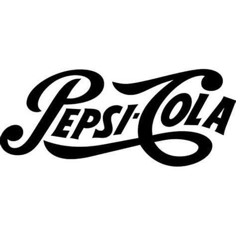 Pepsi-Cola Vintage Logo Decal - PEPSI-COLA-DECAL - Thriftysigns