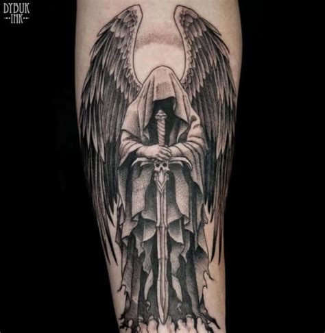 50 Best Angel Tattoos For Men: Ideas And Designs 2024 | FashionBeans