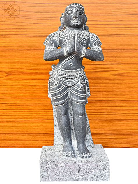 Granite Stone Nayanmar Statue (Set of 63) | Exotic India Art