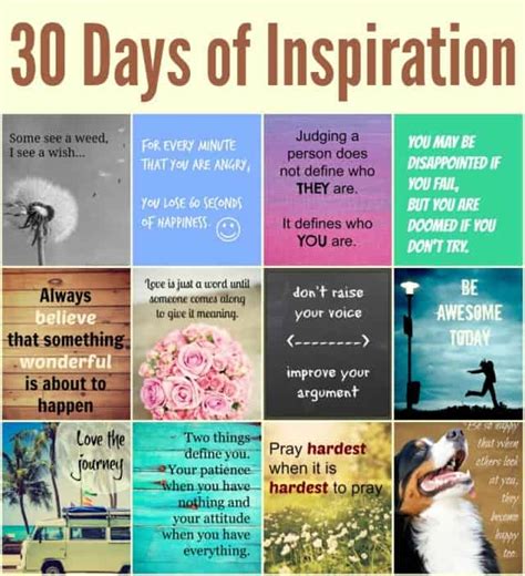 30 Days of Inspirational Quotes and Images - Linneyville