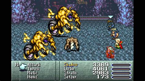 Final Fantasy VI Advance - "Desperation" attacks and a few Espers - YouTube