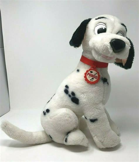 Walt Disney 101 Dalmatians 14" Plush PONGO Dog Mattel 1991 Rare Vintage ...