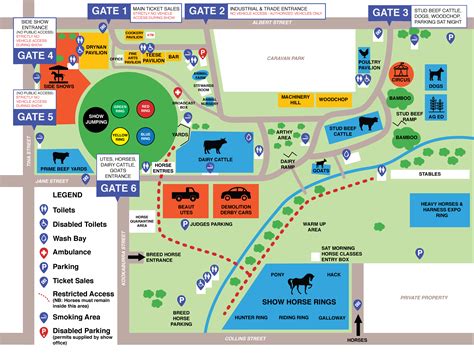 Map | BEAUDESERT SHOW SOCIETY