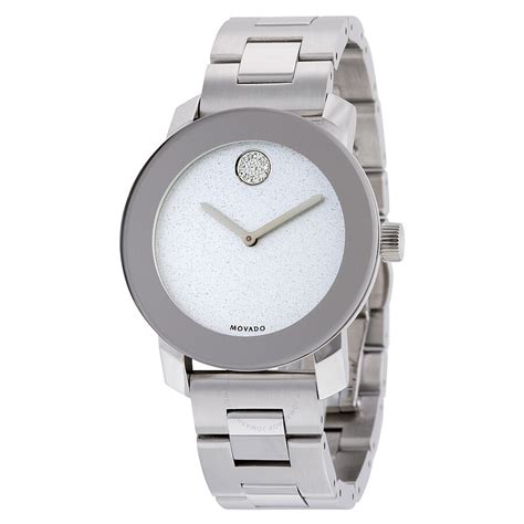 Movado Bold Silver Dial Stainless Steel Ladies Watch 3600334 - Bold - Movado - Watches - Jomashop