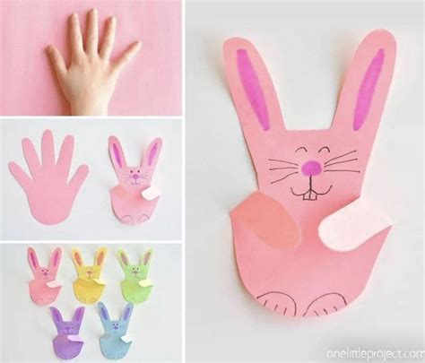 Pin by S.gra on Ostern | Easy easter crafts, Construction paper crafts, Bunny crafts