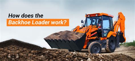 How Does the Backhoe Loader Work? - Specifications and Usage | Tata Hitachi