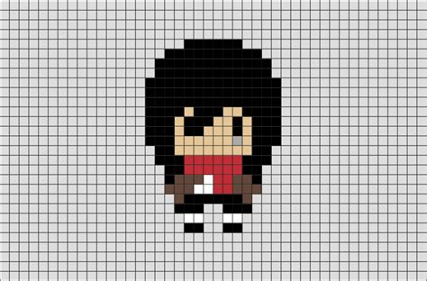 Attack On Titan Logo Pixel Art - Download Free Mock-up
