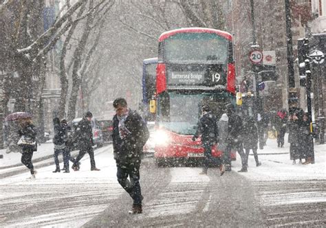 London weather: Met Office reveals exact dates when first snow is set ...