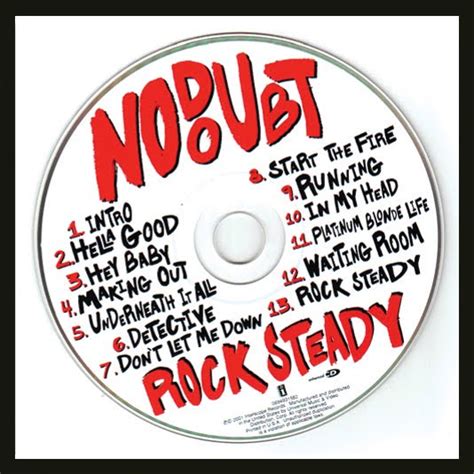 NO DOUBT ROCK STEADY ALBUM COVER DESIGN AND THE "HEY BABY" SINGLE MUSIC ...