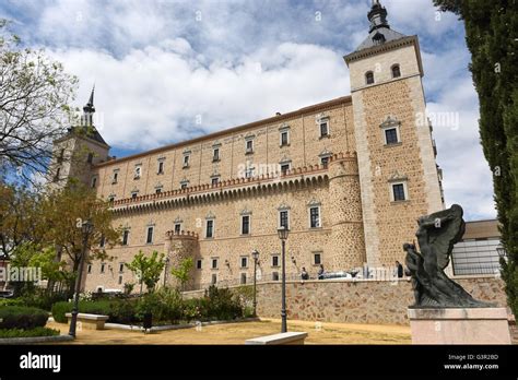 The Alcazar of Toledo Spanish Army Museum Stock Photo - Alamy