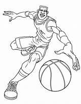 Basketball coloring Page To Download  Coloring Pages For Kids sketch template
