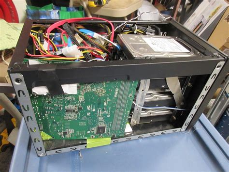 NAS built inside an external GPU case : r/techsupportgore