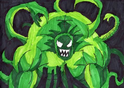 Symbiote Hulk Looming Up by ChahlesXavier on DeviantArt