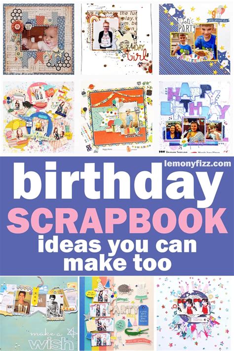 Birthday Scrapbook Ideas: Fun and Simple Ways to Capture Memories