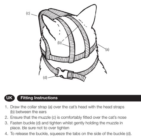 Calm Cat Muzzle - Large Size 2 - Mikki Pet