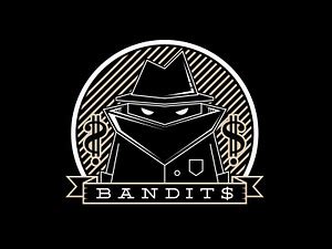 Bandit$ Logo by Nate Rosales on Dribbble