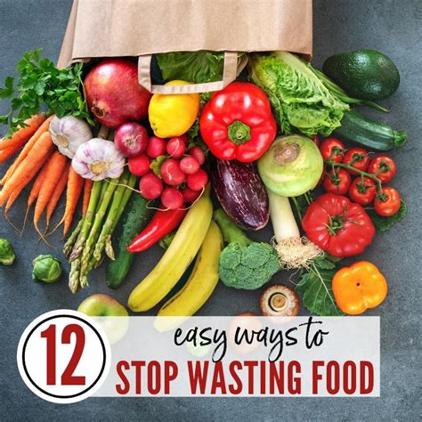 12 Easy Ways to Stop Wasting Food at Home | A Reinvented Mom