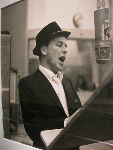 Frank Sinatra in studio at Capitol Records. | Music artists, My ...