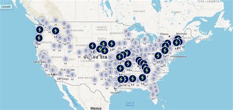 Electrify America Charging Stations Map