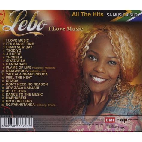 Lebo Mathosa - I Love Music - All The Hits (CD) | Music | Buy online in South Africa from Loot.co.za