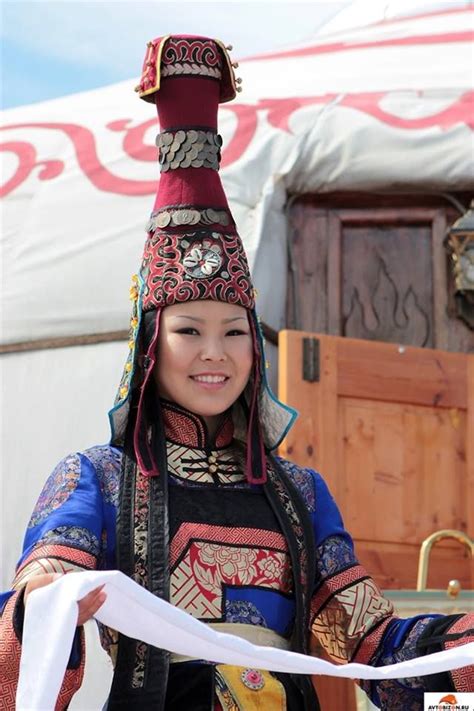 (Tuban or Tyban) Tuba girl in traditional dresses. Tubans indigenous Turkic peoples of southern ...