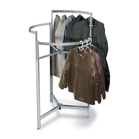 Retail Clothing Racks for Sale: Adjustable Tri-Level 36-Inch Round Clothing Rack