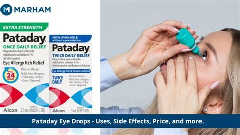 Pataday Eye Drops: Uses, Side Effects & Price in Pakistan | Marham