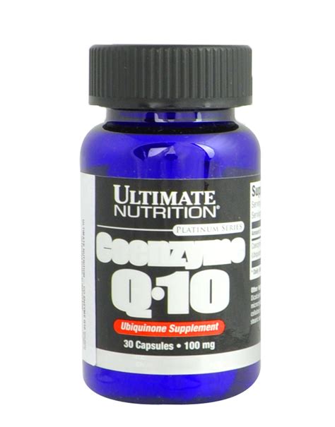 Coenzyme Q10 by ULTIMATE NUTRITION (30 capsules) $ 26,40