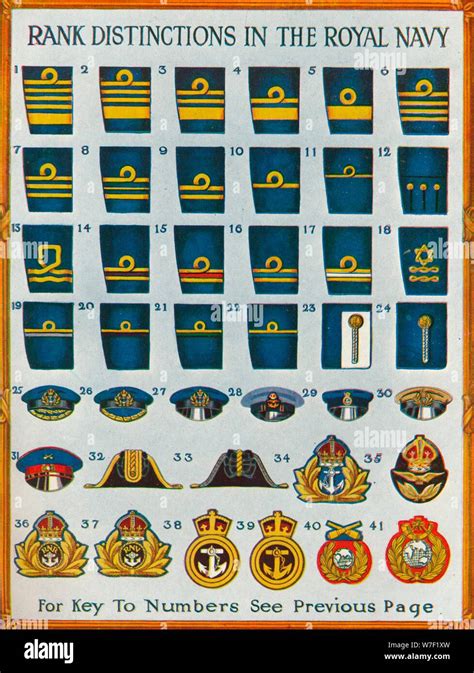 Royal Navy Rank Structure