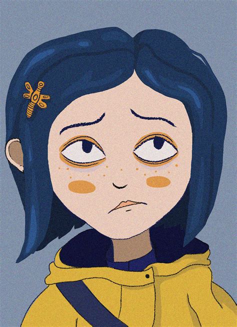 fan art coraline by purpleabril on DeviantArt