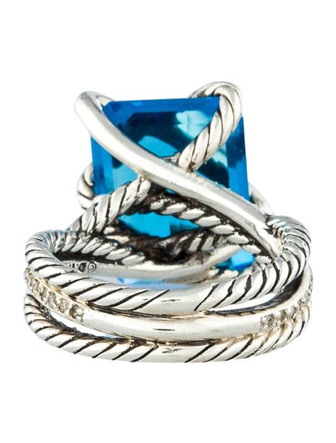 David Yurman Cable Wrap Ring DVY21271 | The RealReal