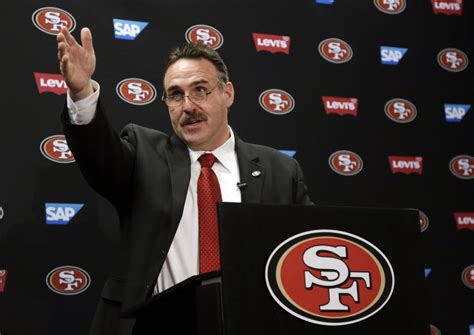 New 49ers head coach gets a little grunty in his first interview