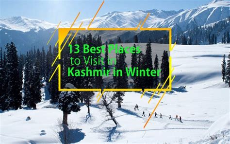 13 Best Places to Visit in Kashmir in Winter - Honeymoon Bug