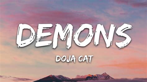 Doja Cat - Demons (Lyrics) - YouTube