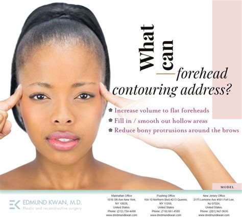 Forehead contouring is a minimally invasive procedure that can give you beautiful results in ...