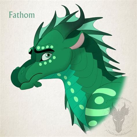 WoF H-a-D Day 13 - Fathom by xTheDragonRebornx | Wings of fire dragons ...