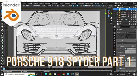 How to Make a Car in Blender Part 1 [Tutorial] in 2023 | Blender ...