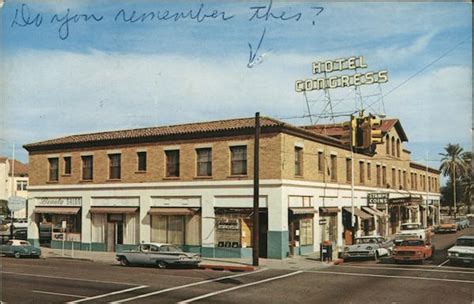 Congress Hotel Tucson, AZ Postcard