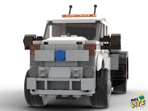 LEGO MOC Ford F-450 quad cab dually welding rig setup by MocLife | Rebrickable - Build with LEGO