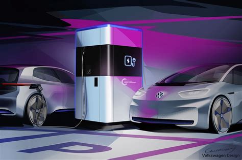 Volkswagen Previews Mobile Charging Station for Electric Cars | Digital Trends