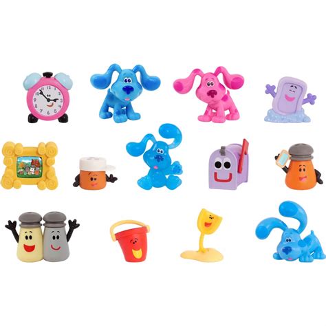 Just Play Blue’s Clues And You! Blue's Surprise Figures Toy | Action ...