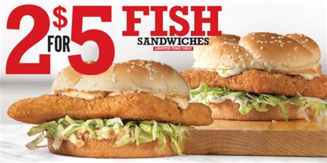 Arby's 2 for $5 Fish Sandwiches - Arby's RVA