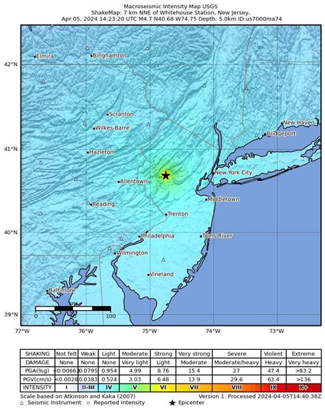 A 4.8 magnitude earthquake rattled New Jersey, NYC. Could the next ...