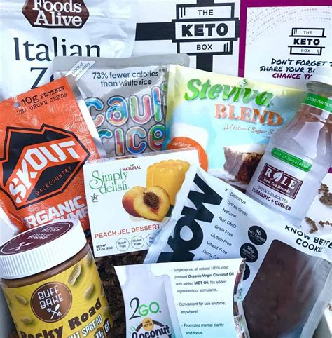 10 Best Keto Subscription Boxes (Low Carb Monthly Boxes)