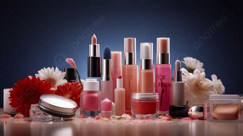 Beauty Cosmetic Products On Dark Background, Cosmetic Cosmetics, Hd ...